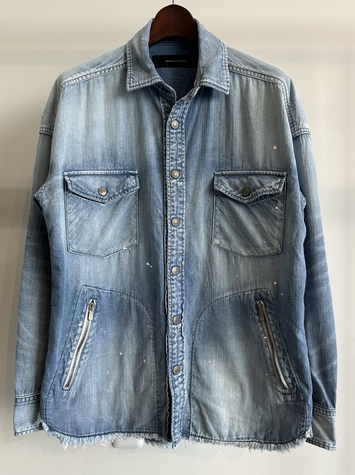 OVER DENIM SHIRTS / RC29-SH-001 / オーバーデニムシャツ / ライトインディゴ