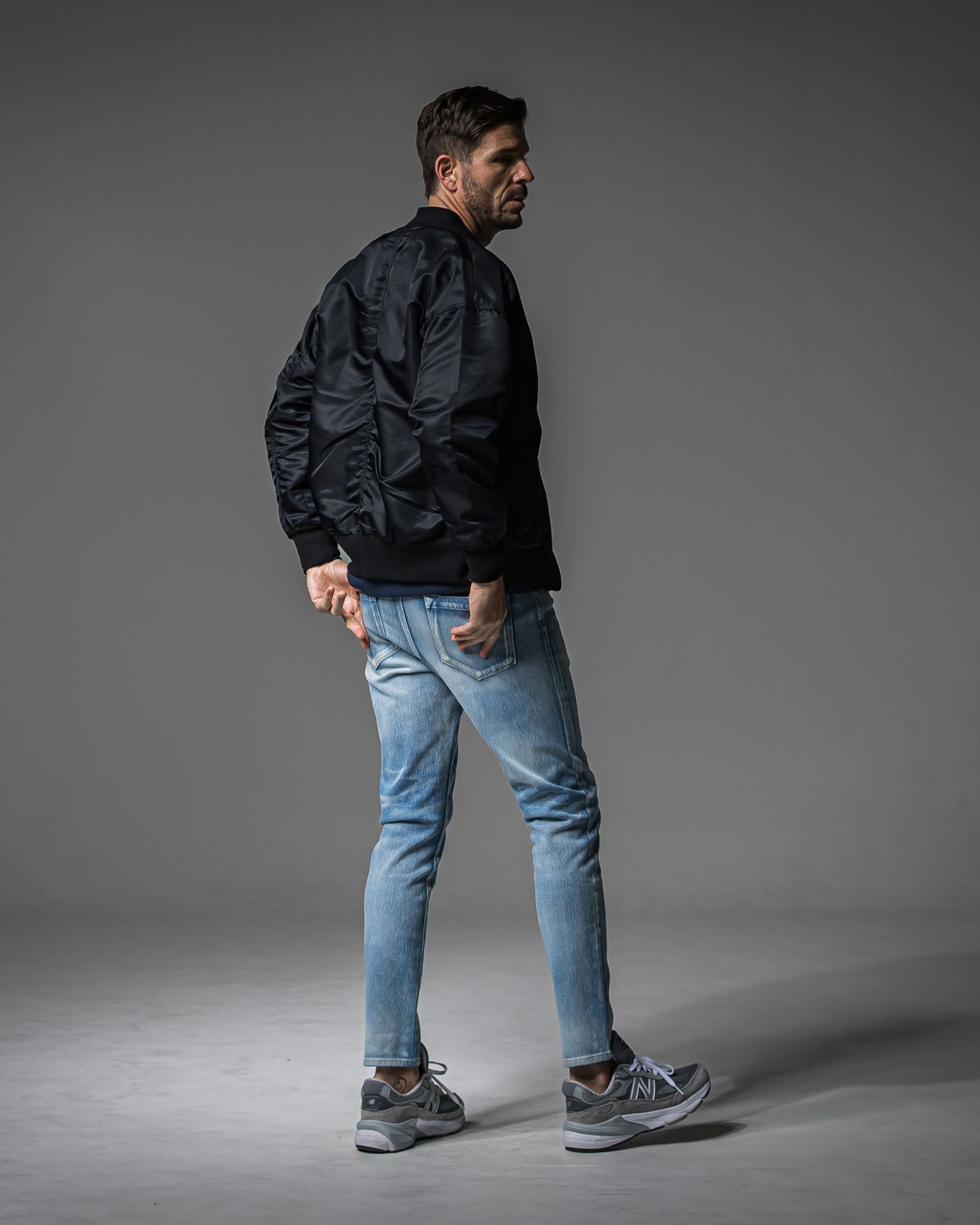 MICK DENIM JERSEY / RC37-ST-020 / デニムジャージテーパードパンツ / ライトインディゴ (9月上旬入荷予定)