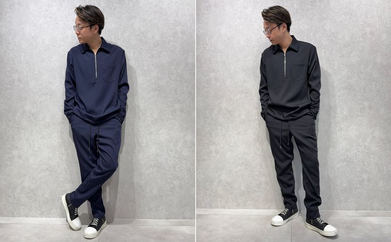 【RESOUND】スウェットに飽きた人へ、エレガントな大人セットアップ