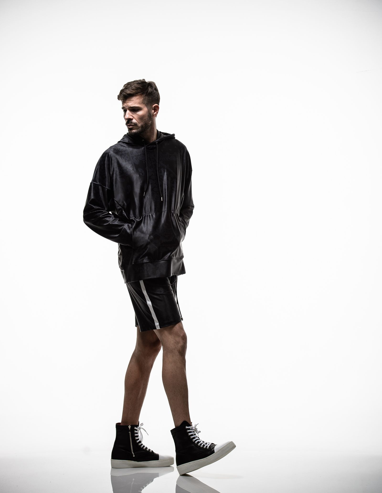 【※期間限定販売※】 BANDANA RUSH LOOSE HOODIE / RC19-C-003 / ラッシュガードパーカー