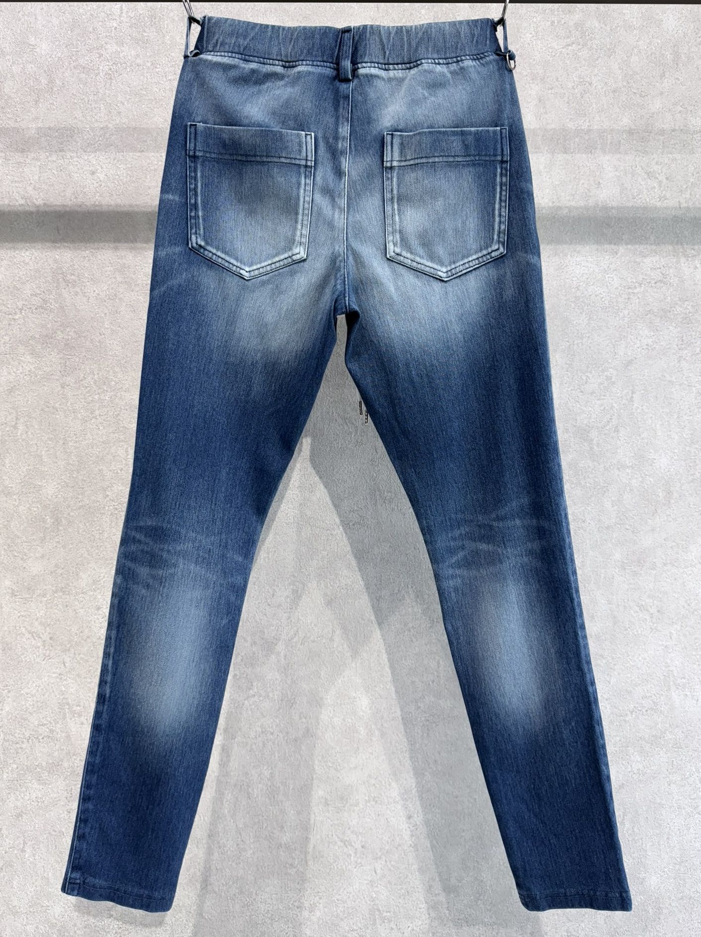 DENIM JERSEY CHRIS EASY TUCK PT / RC36-ST-016TD / ライトオンスデニムジャージイージータックパンツ / ダークインディゴ