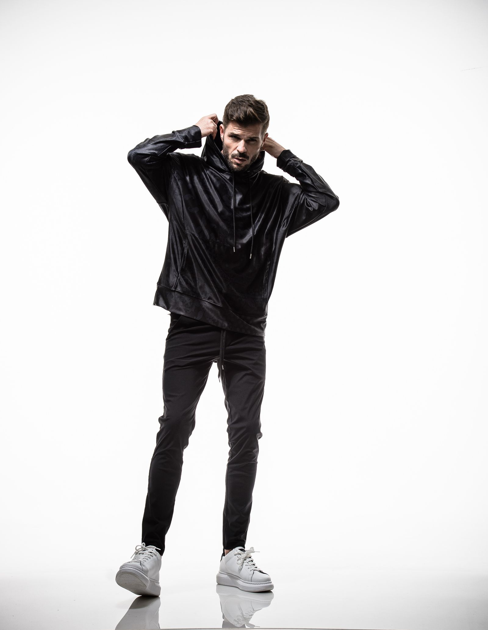 【※期間限定販売※】 BANDANA RUSH LOOSE HOODIE / RC19-C-003 / ラッシュガードパーカー