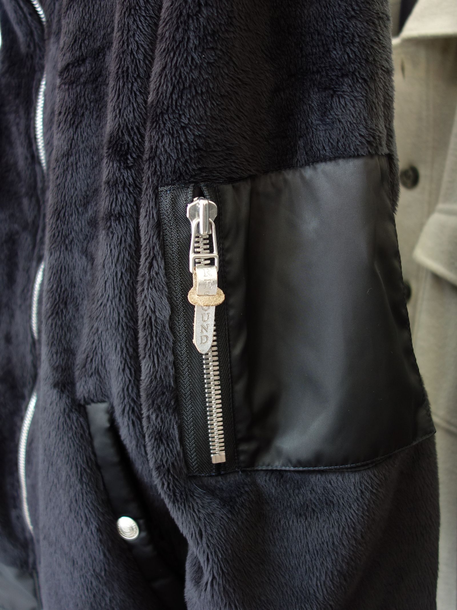 DAVID JACKET / RC25-JK-003 / MA-1 / ボアブラック