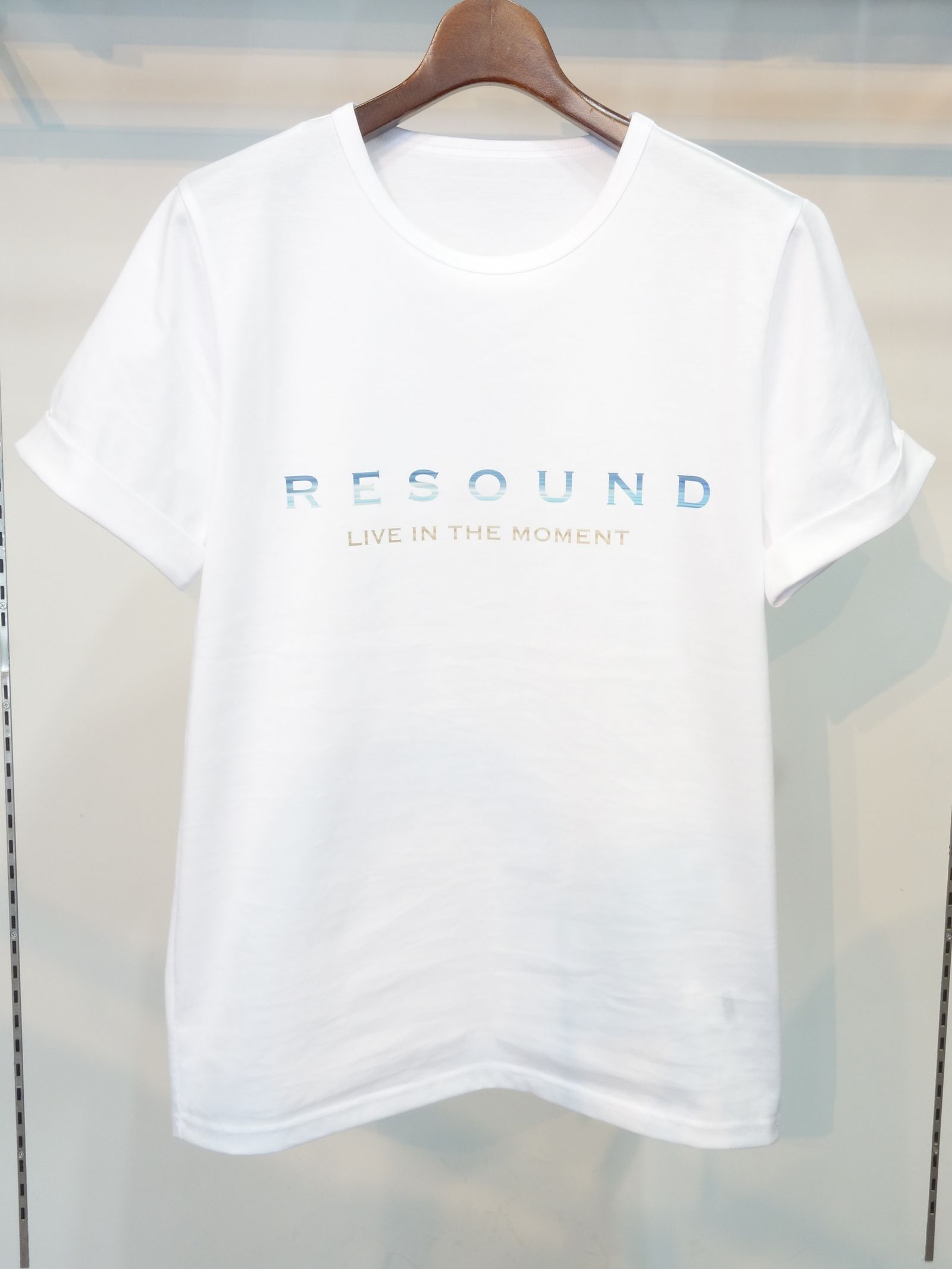BEACH ROGO ROLL UP JERSEY TEE / RC23-T-004 / ロゴプリントTシャツ