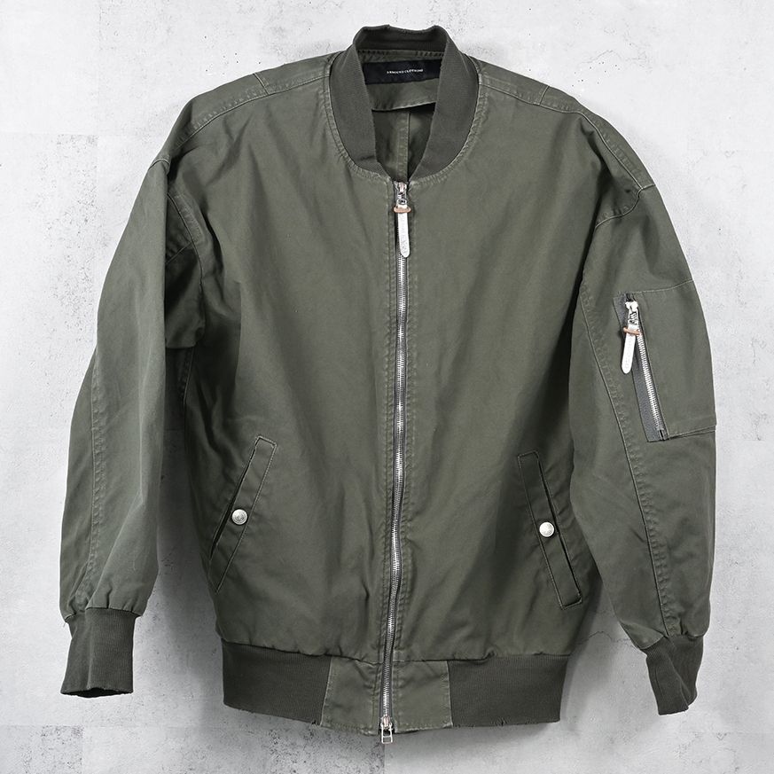 DAVID JACKET / RC41-JK-003 / ミリタリーライトMA-1 / ヴィンテージカーキ (8月下旬入荷予定)