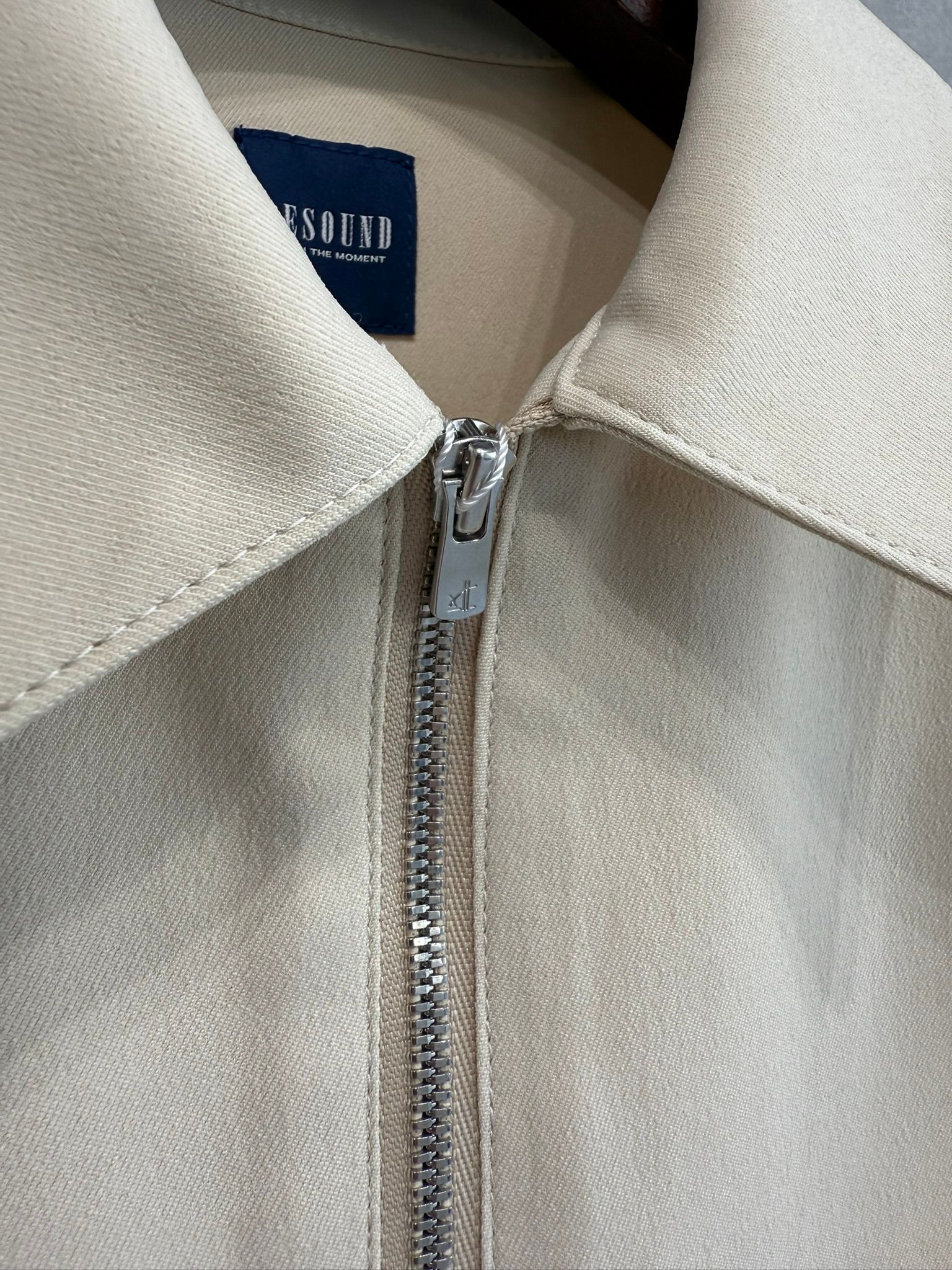 PULLOVER HALF SHIRT / RC33-SH-005 / ハーフジップシャツ / ベージュ※