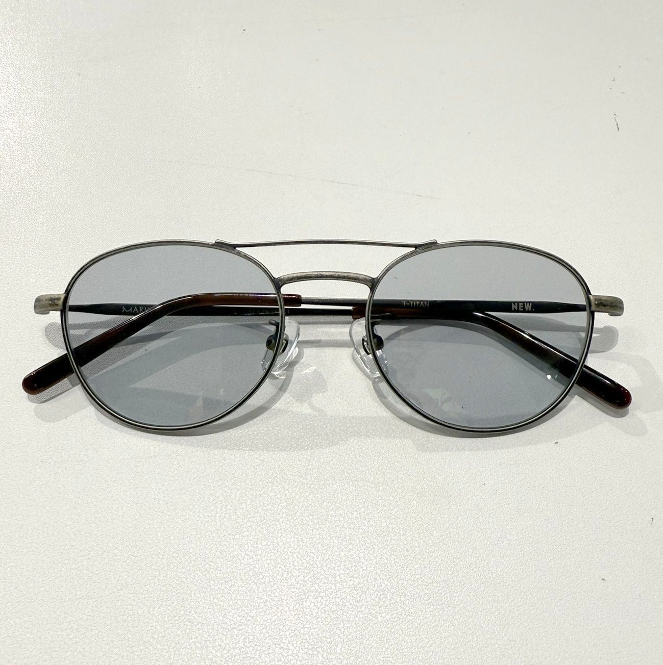 NEW. MARIN C-1 / サングラス / ダメージシルバー