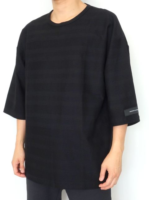 LOOSE RIPPLE TEE / RC17-T-003 / ボーダービッグTシャツ