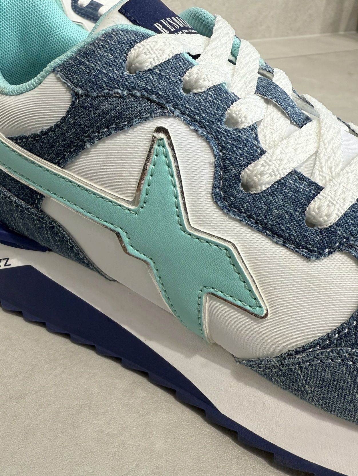 W6YZ×RESOUND CLOTHING SNEAKER / 40-1C16 / コラボローカットスニーカー