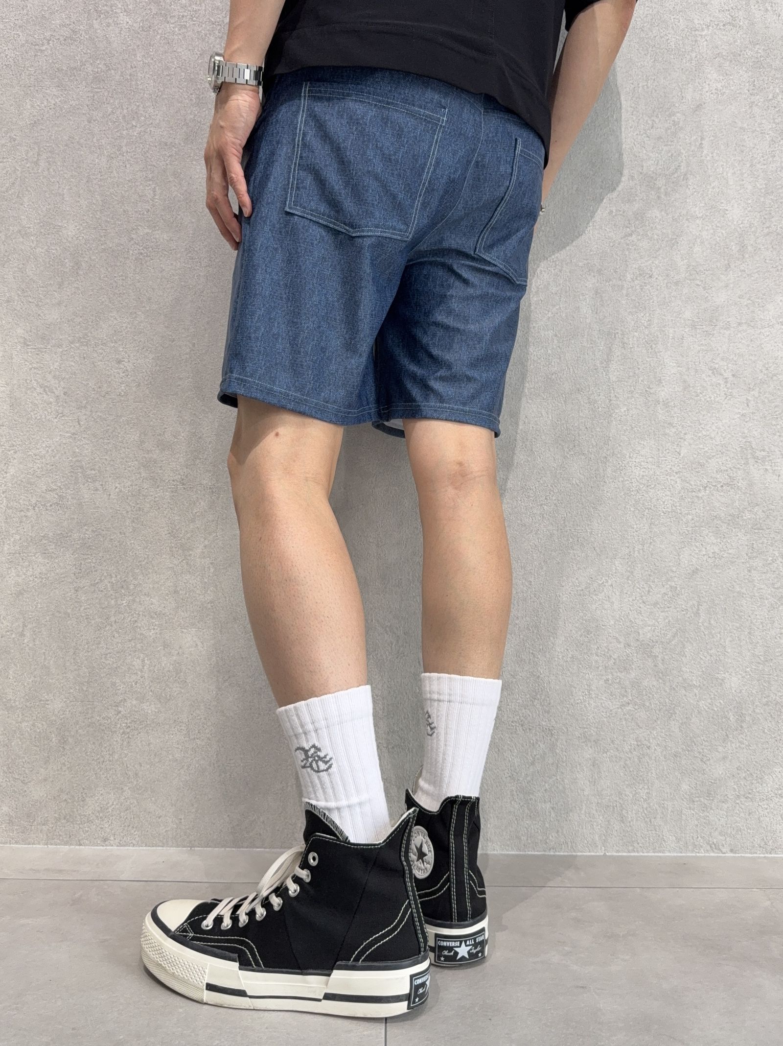 RUSH DENIM SHORTS / RC40-HP-003 / ラッシュガードデニムショーツ / ダークインディゴ