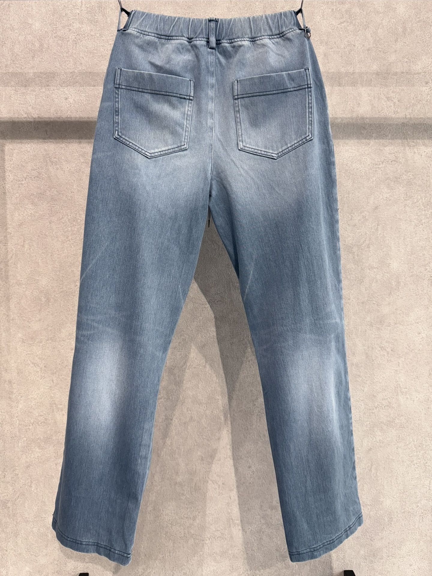 DENIM JERSEY WIDE PT / RC36-ST-016WTD / ライトオンスデニムジャージワイドパンツ / ライトインディゴ