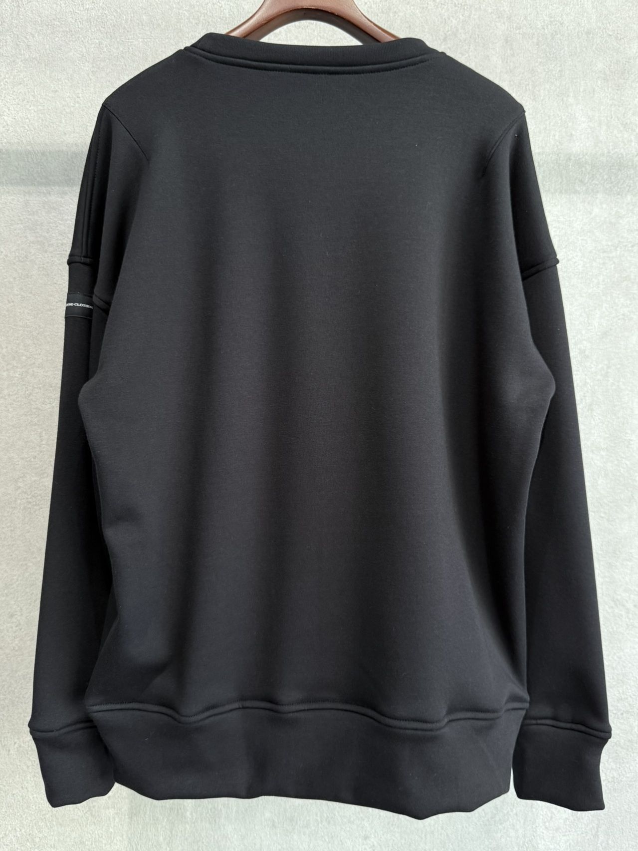 【FRIDAYコラボ】 FRIDAY OLD LOGO VELOURS FLEECE TRAINER / RCF1-C-003 / 裏起毛FRIDAYオールドロゴトレーナー / ブラック