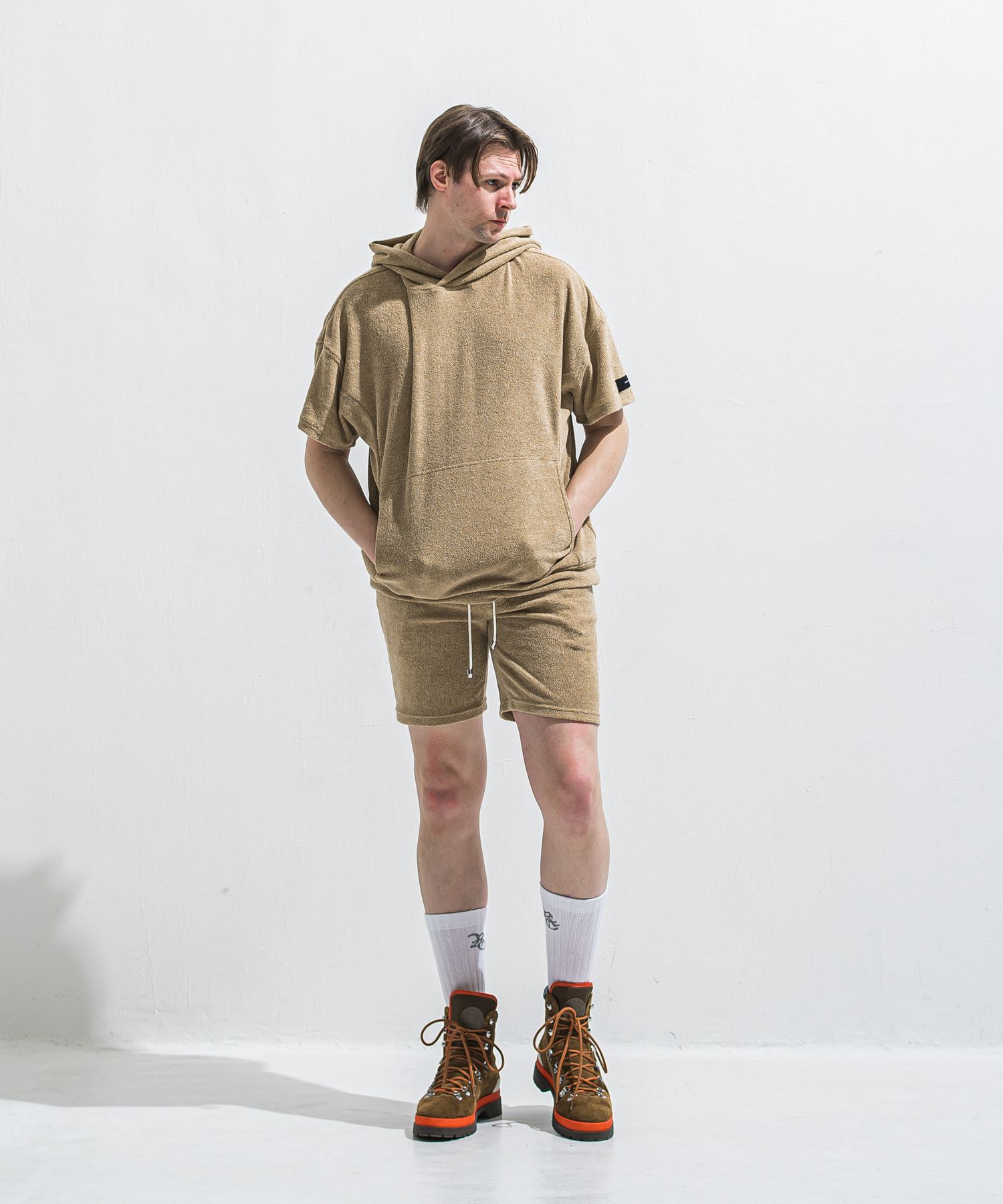 VINTAGE PILE SHORTS / RC40-HP-001 / パイルショーツ / ベージュ (5月中旬入荷予定)