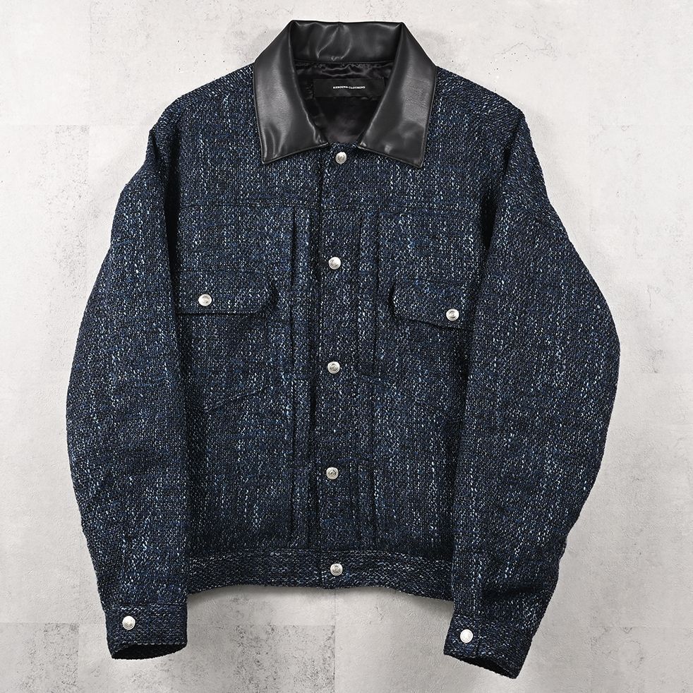 FCTWEED 2ND JK / RC41-JK-002 / ファンシーツイードジャケット / ネイビー (9月下旬入荷予定)