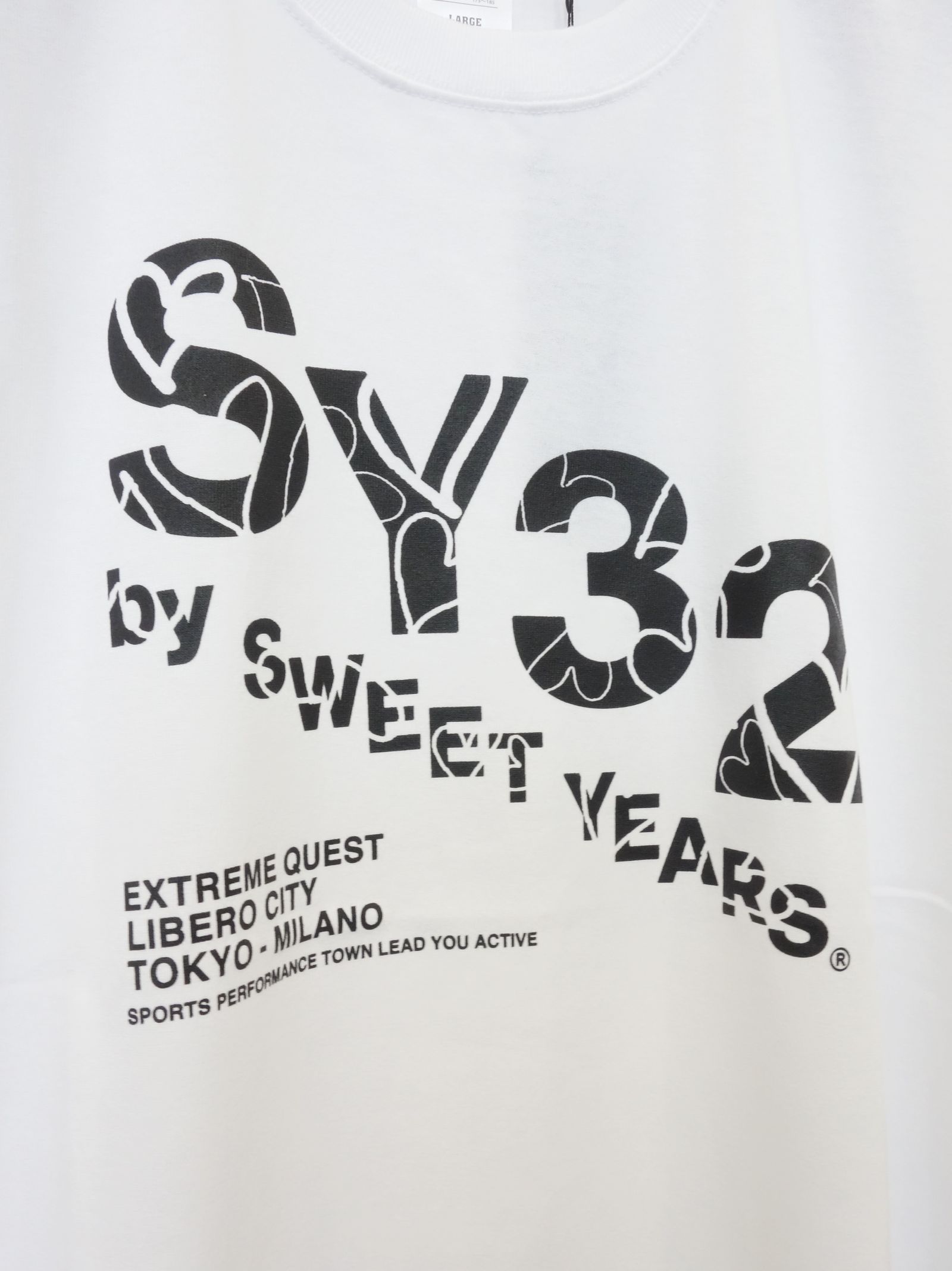 【別注アイテム】 eNs EXCLUSIVE SLASHING LOGO T / 20001128 / プリントTシャツ