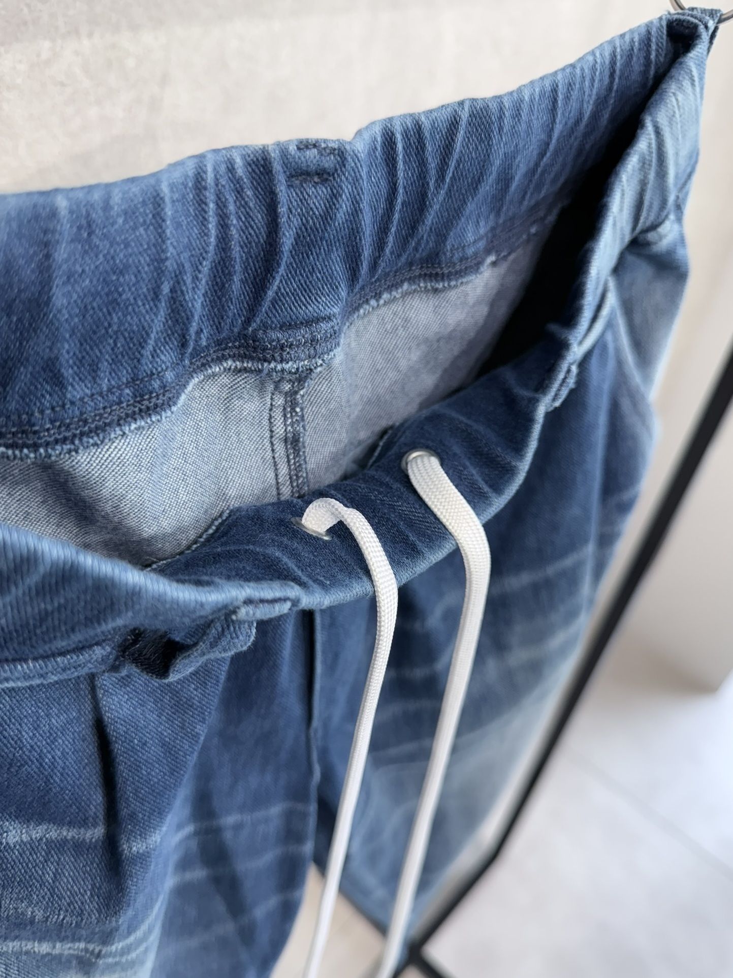 DENIM JERSEY CHRIS EASY TUCK PT / RC36-ST-016TD / ライトオンスデニムジャージイージータックパンツ / ダークインディゴ