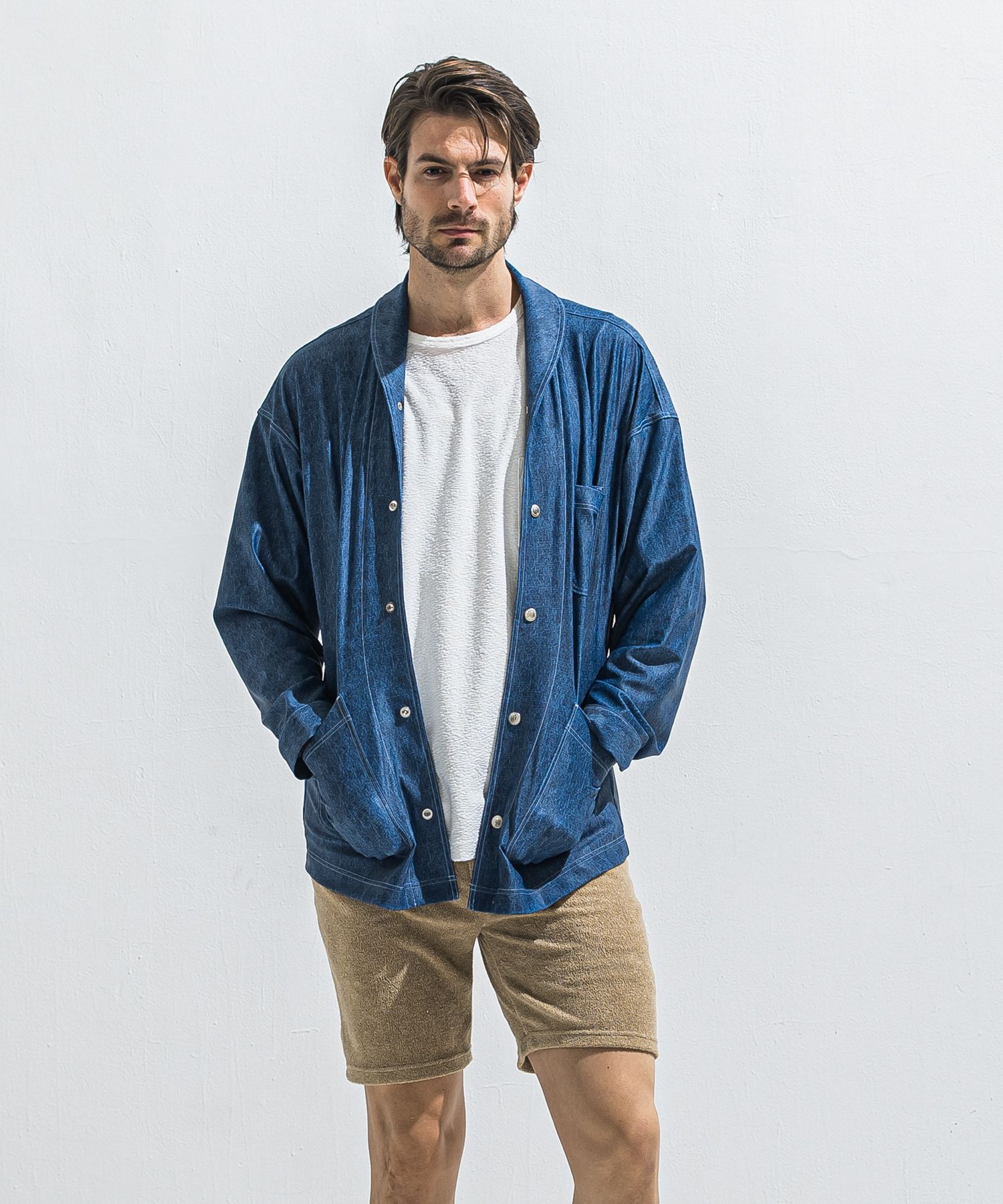 RUSH CAVER ALL / RC40-JK-002 / ラッシュガードカバーオール / ダークインディゴ (5月中旬入荷予定)