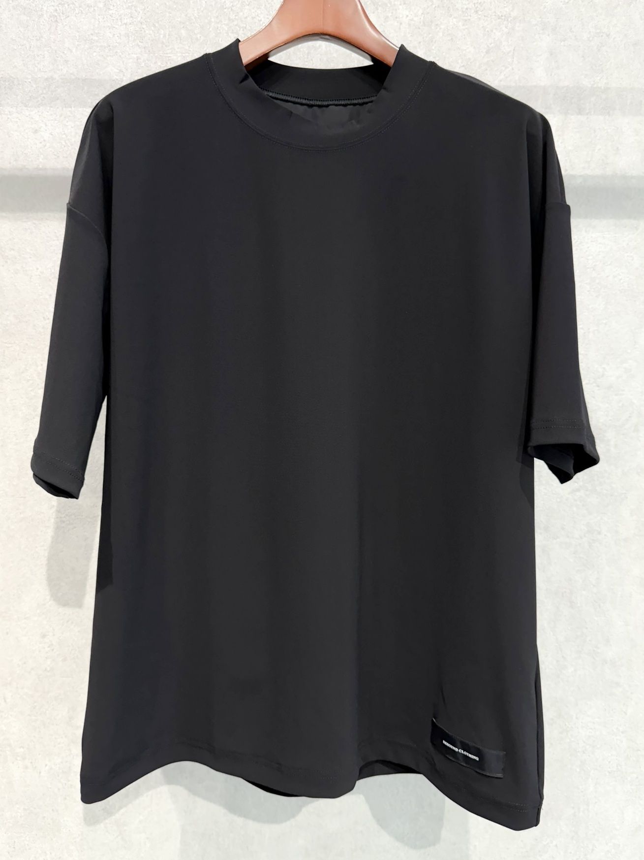 OX JERSEY OVER TEE / RC36-T-005 / オックスジャージービッグTシャツ / ブラック