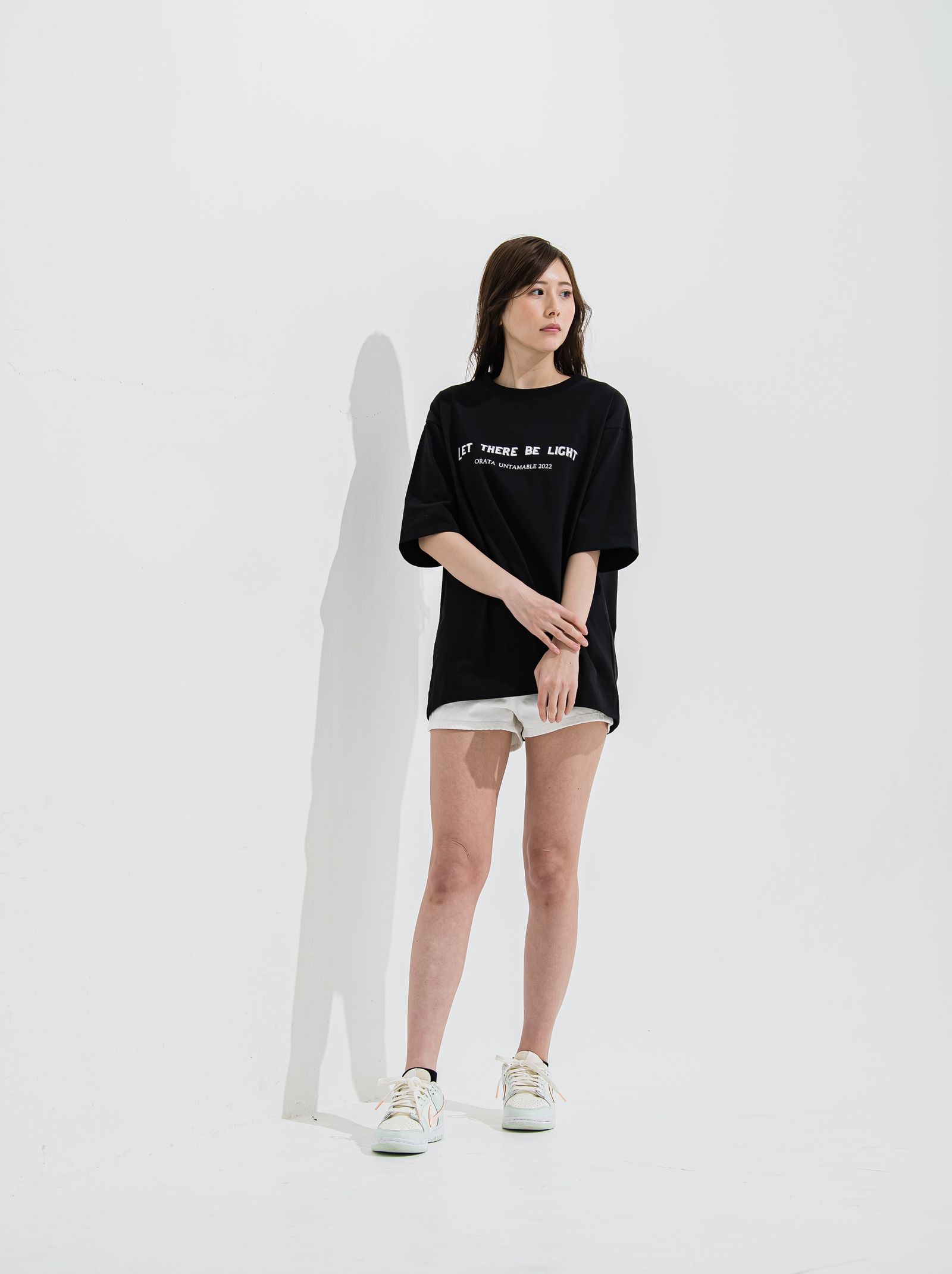 LIGHT CREW T / OR2-T-004 / プリントTシャツ / ブラック