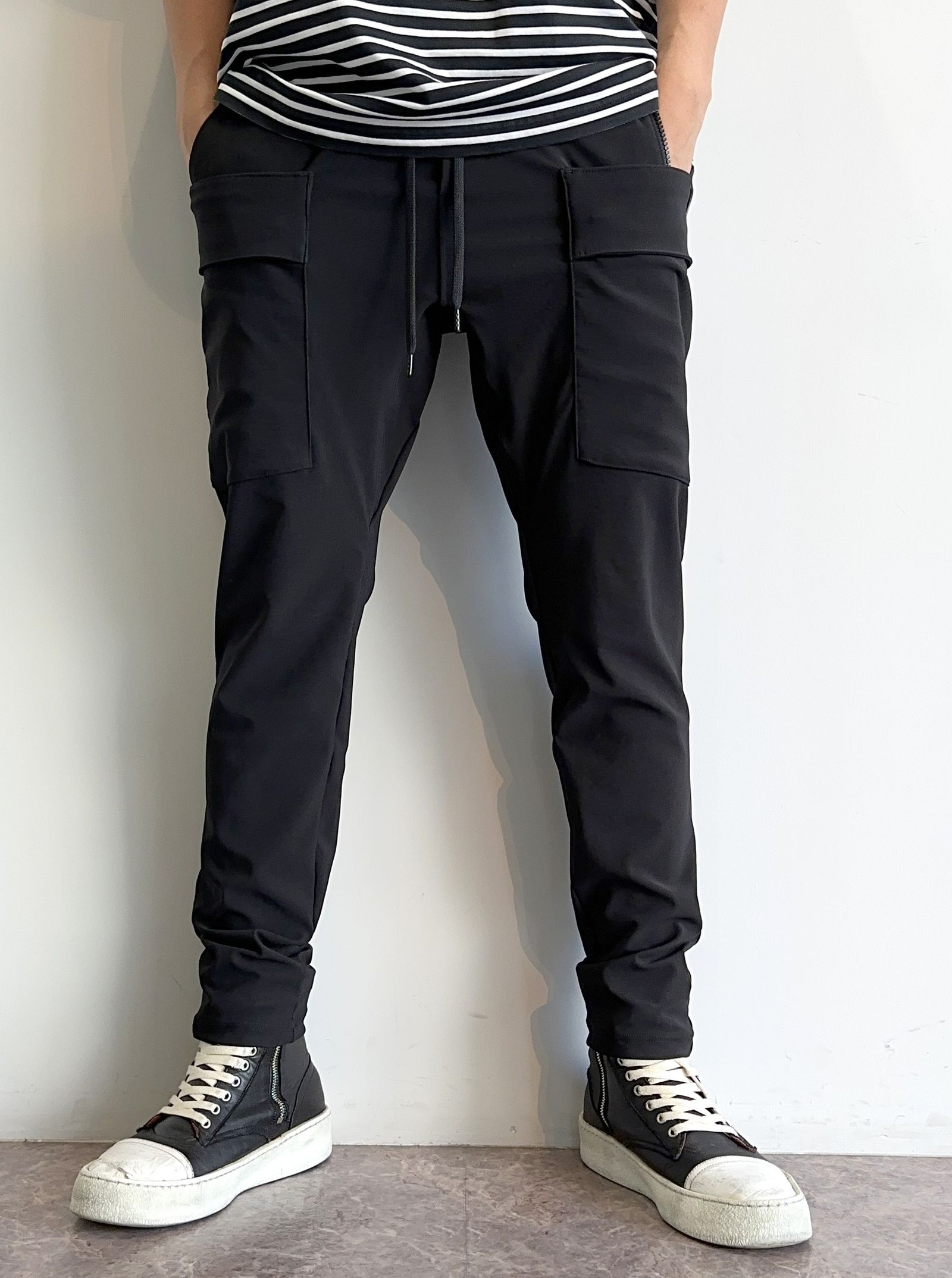 OX JERSEY GR PT / OR2-ST-004 / オックスジャージギアカーゴパンツ / ブラック