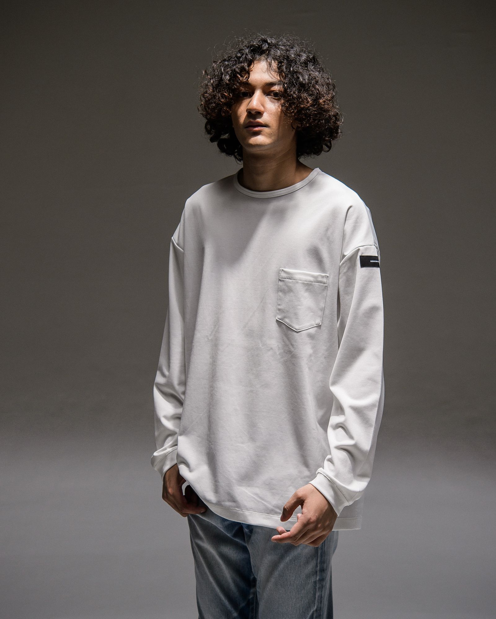 DOUBLE LOOSE POCKET LONG TEE / RC21-T-003 / ロングスリーブTシャツ