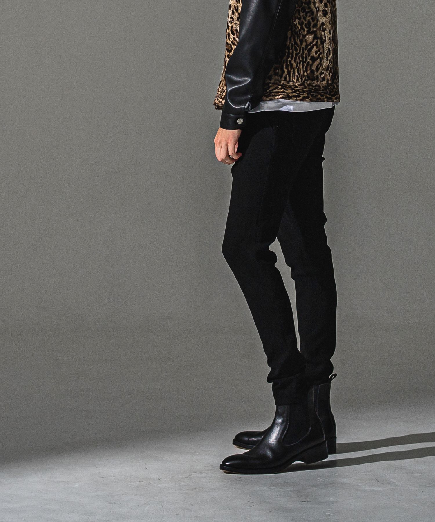 CHRIS EASY BLISTER TUCK PANTS / RC41-ST-016T / イージータックパンツ / ブリスターブラック (7月下旬入荷予定)