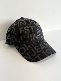 AOP CAP / K511429 / 総柄プリントキャップ / ブラック