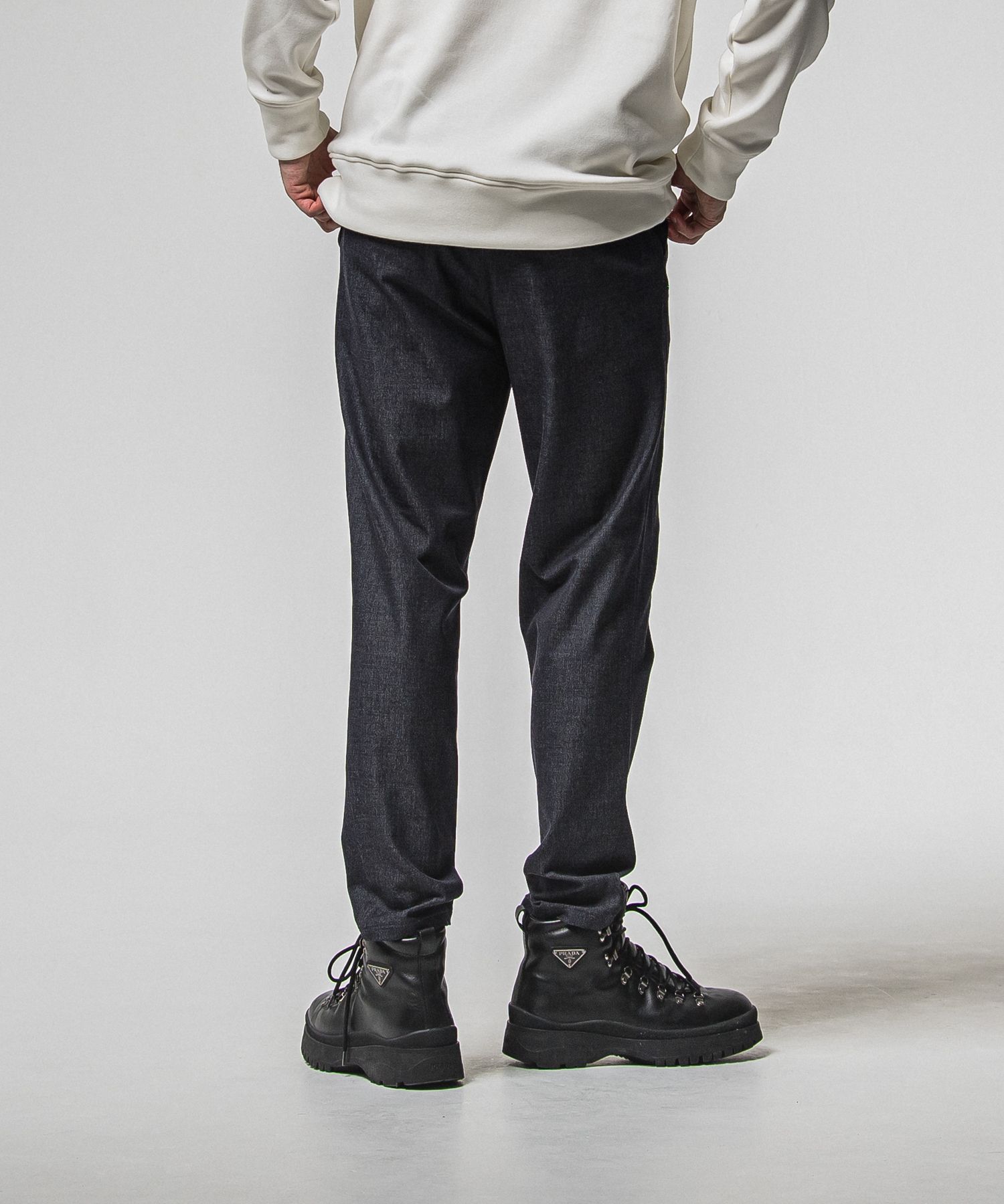PAT WIDE EASY PANTS / RC38-ST-036BN / ワイドテーパードパンツ / デニム (1月上旬入荷予定)