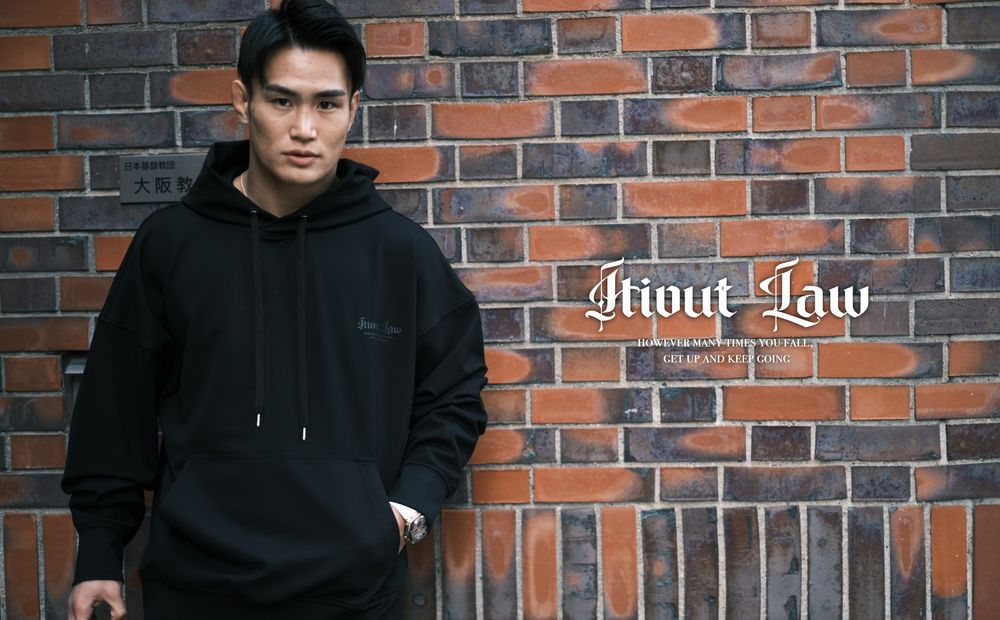 RIZIN金太郎選手プロデュース【Hiout Law】×【LUKE】コラボパーカー発売開始 | LUKE