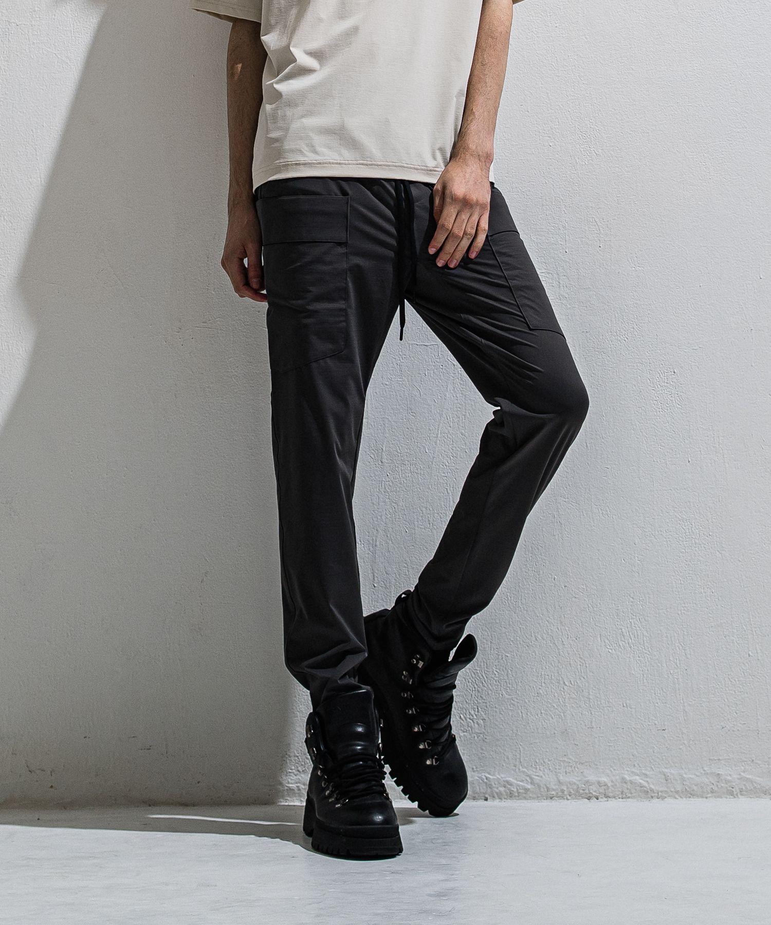 GR PT / DP1-ST-004 / ナイロンギアカーゴパンツ / チャコール (3月中旬入荷予定)