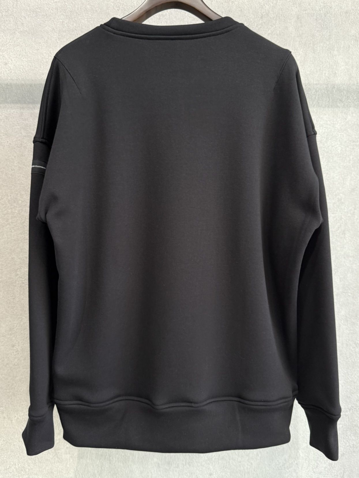 【FRIDAYコラボ】 FRIDAY STANDARD LOGO VELOURS FLEECE TRAINER / RCF1-C-004 / 裏起毛FRIDAYスタンダードロゴトレーナー / ブラック