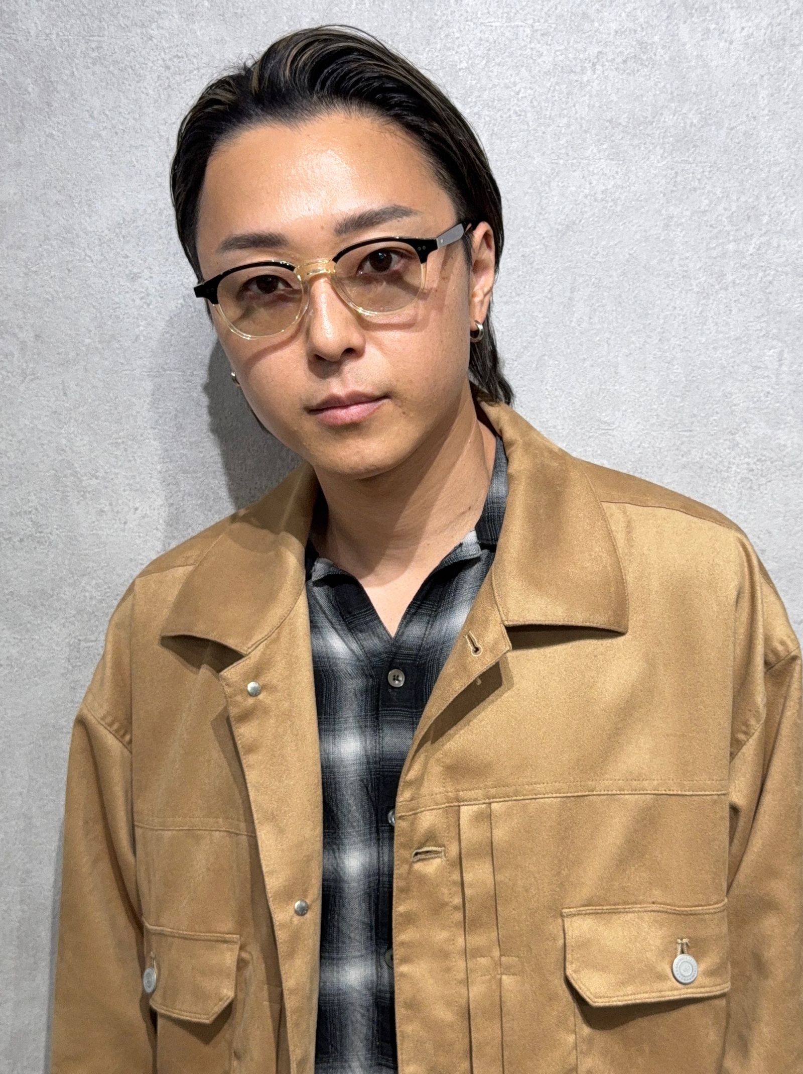 NEW. ALLEN II C-2 / サングラス / ブラック×クリア