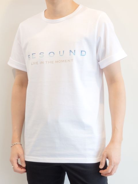 BEACH ROGO ROLL UP JERSEY TEE / RC23-T-004 / ロゴプリントTシャツ