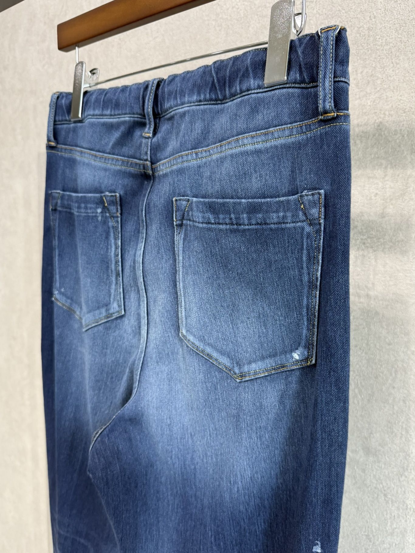 KING DENIM JERSEY / RC37-ST-005 / デニムジャージ バギーワイドパンツ / ダークインディゴ