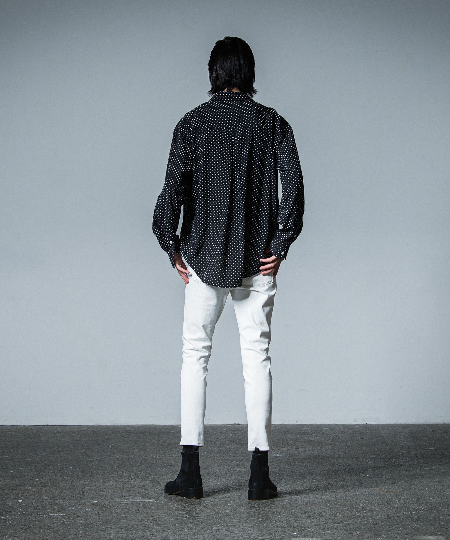 JACK SHIRTS / RC33-SH-001 / オーバーサイズシャツ / ドット