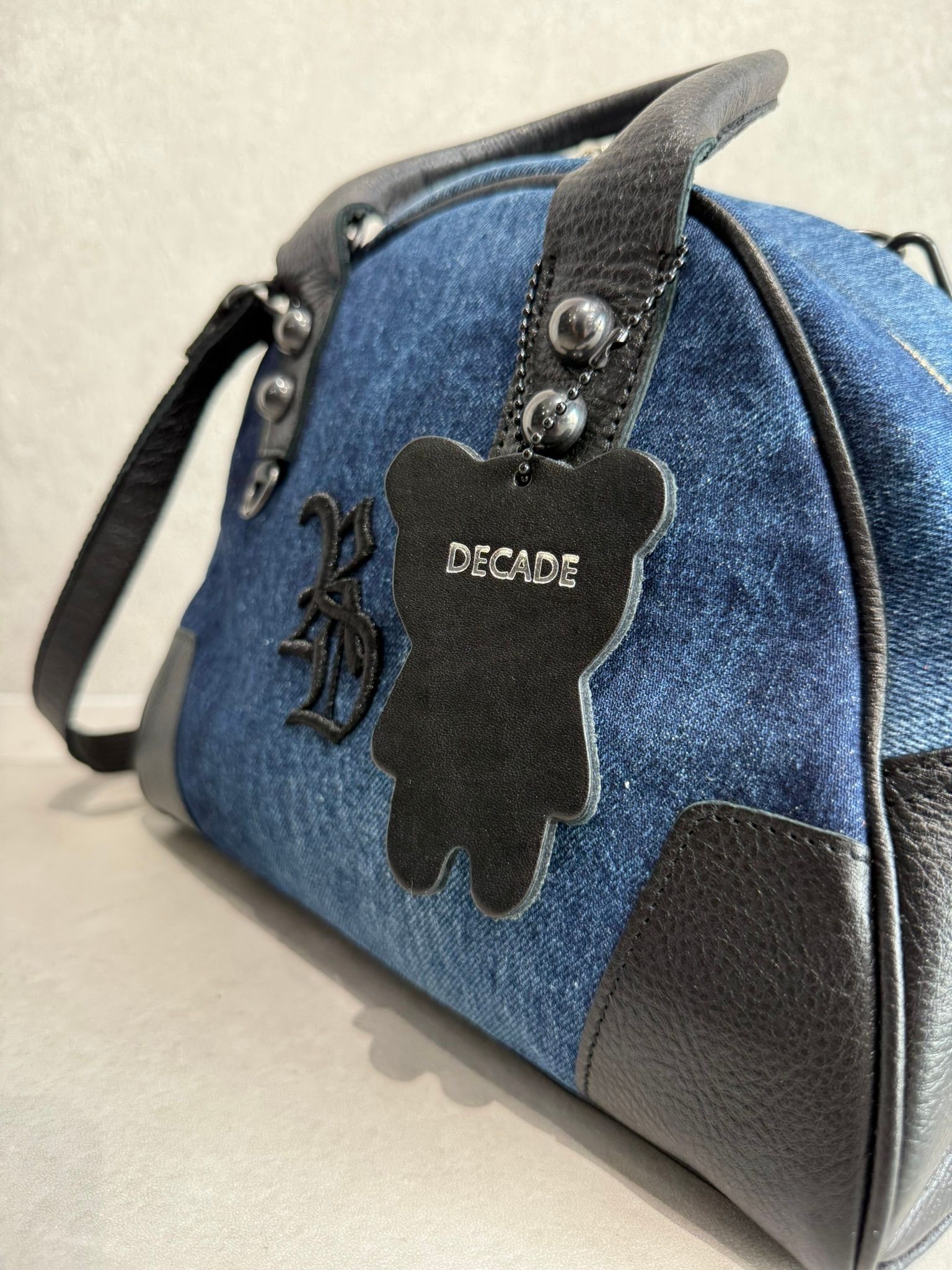 DENIM MINI BOSTON BAG / RC40-BAG-002RD / デニムミニボストンショルダーバッグ / デニム