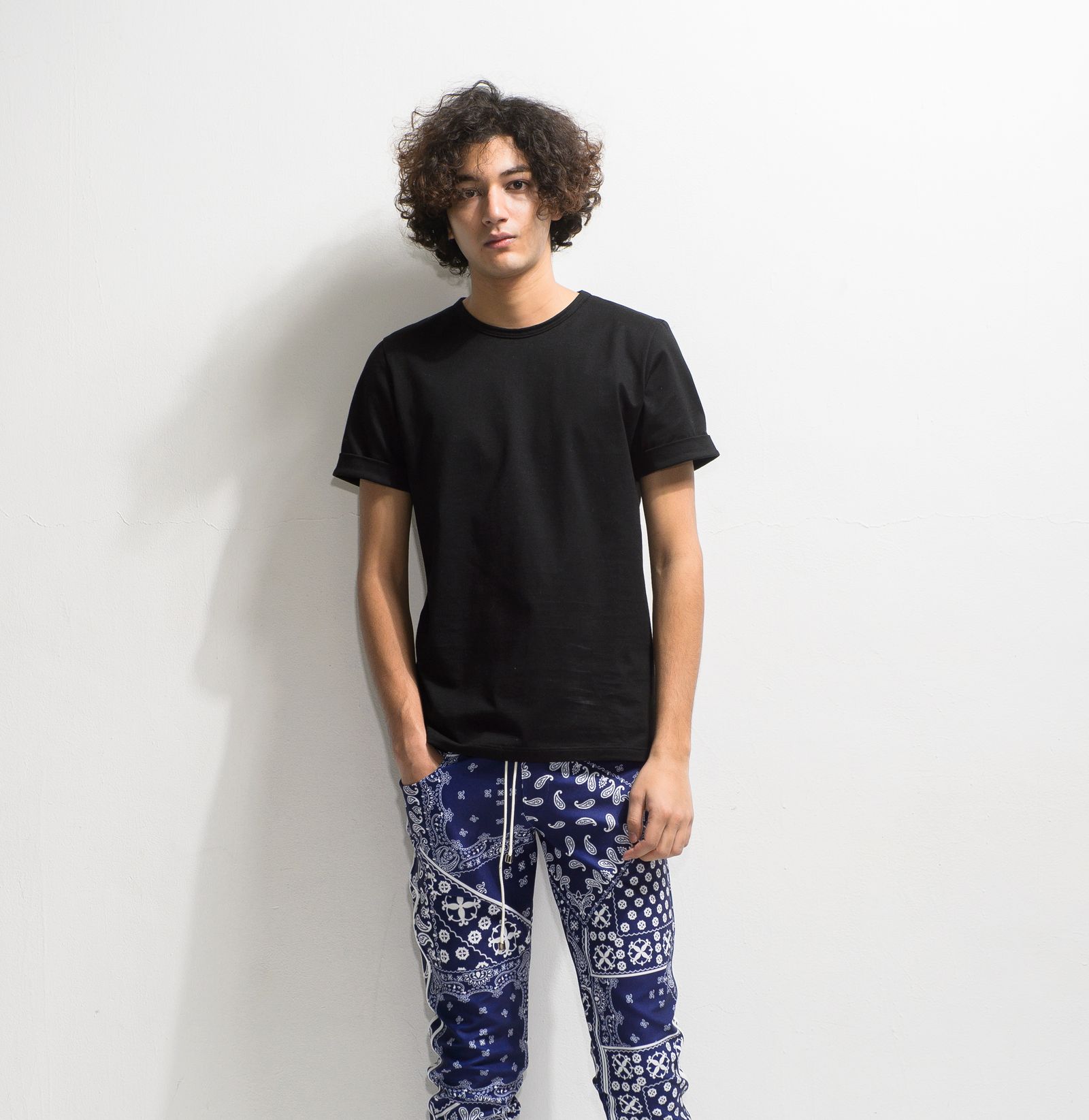 ROLL UP JERSEY TEE / RC20-T-001 / 無地Tシャツ