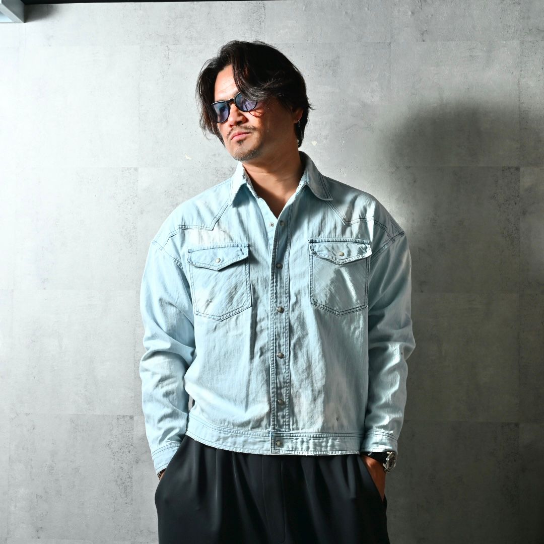 WESTAN JK / DP1-JK-004 / ウエスタンシャツジャケット / ライトインディゴ (3月中旬入荷予定)