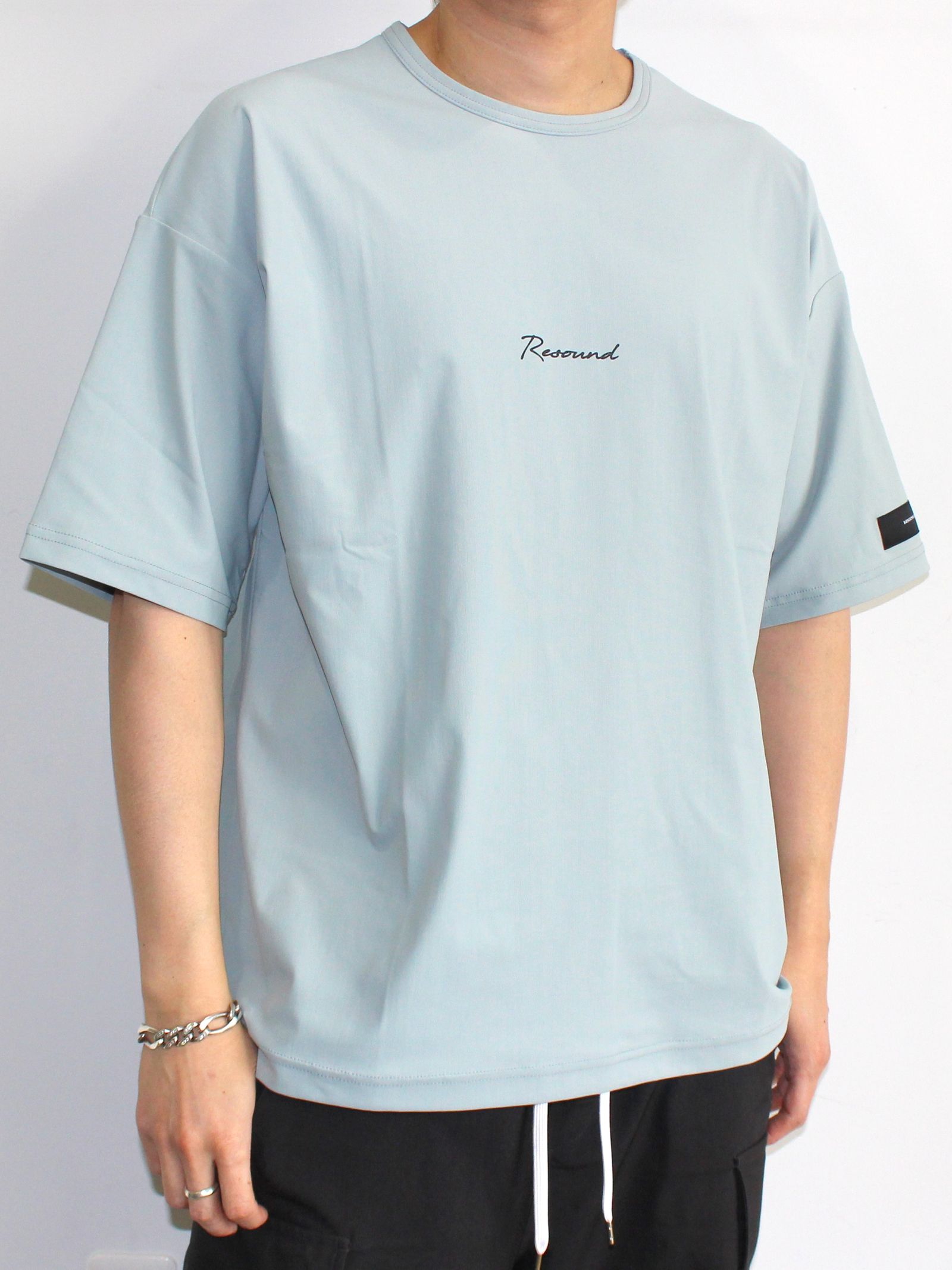 【LUKE別注】 NYLON OVER T / RC32-T-002LUKE / ナイロンビッグTシャツ / アクア