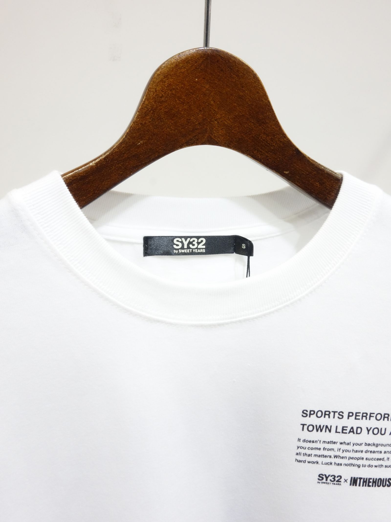 【SY32×IN THE HOUSE】 W-NAME L/S TEE / ITH11053 / ロングスリーブTシャツ