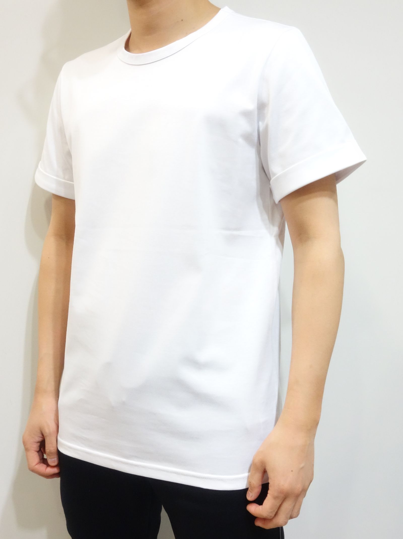 ROLL UP JERSEY TEE / RC19-T-006 / 無地Tシャツ ※