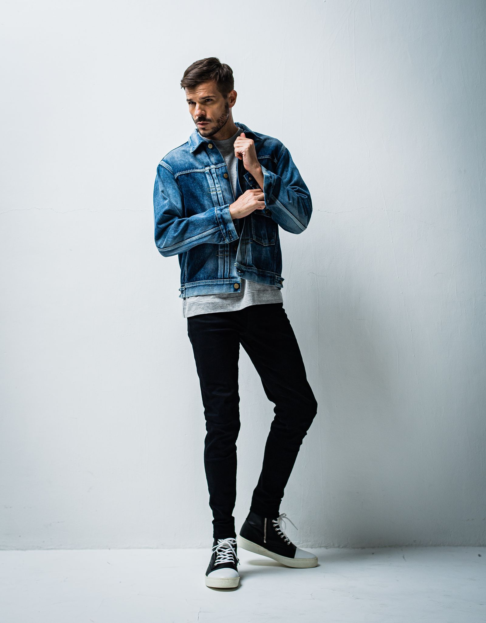 OR SKINNY JEANS / OR2-SK-002 / スキニーデニム / ブラックワンウォッシュ (7月中旬入荷予定)