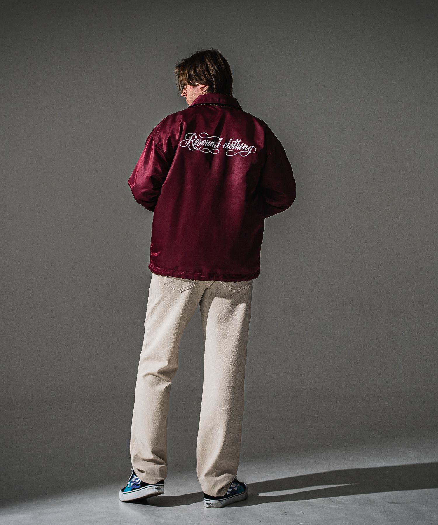 SEMI WIDE TUCK PANTS / RC41-ST-016WT / セミワイドタックパンツ / ブリスターベージュ (7月下旬入荷予定)