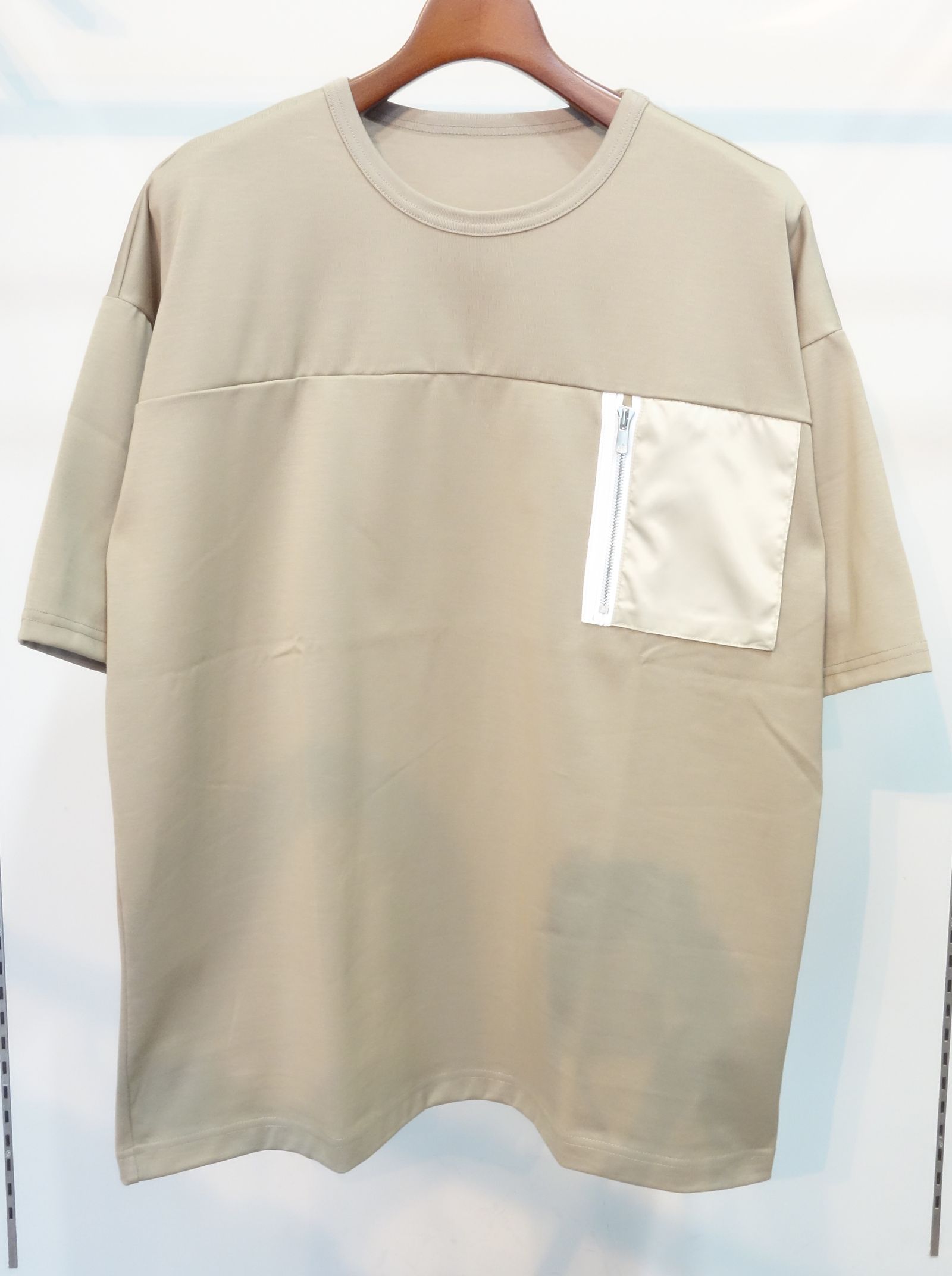 NYLON POCKET LOOSE TEE / RC24-T-006 / ビッグTシャツ
