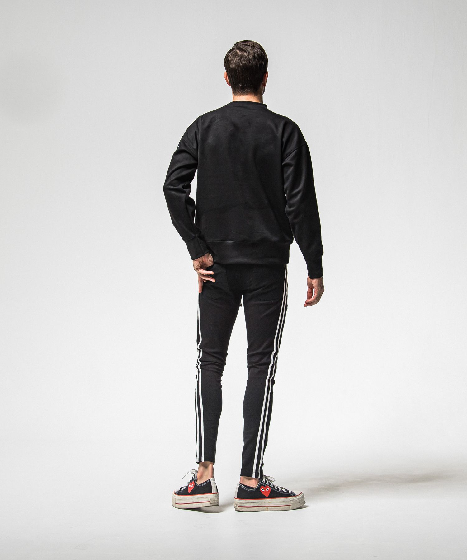 BLIND LINE PT / BASIC-ST-008 / ラインパンツ / ブラック (1月上旬入荷予定)