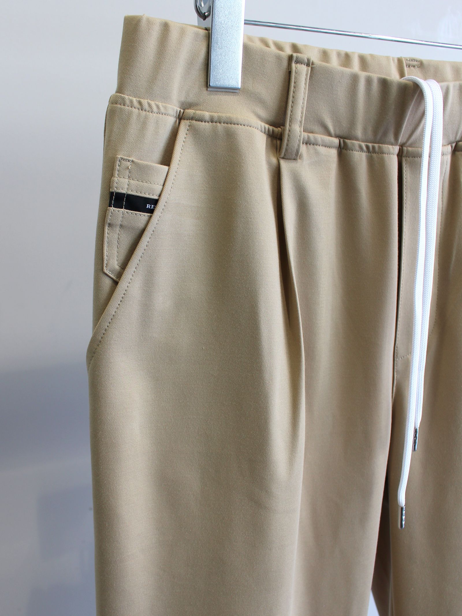 CHRIS EASY WIDE TUCK PANTS / RC32-ST-016WT / ワイドタックパンツ / ベージュ