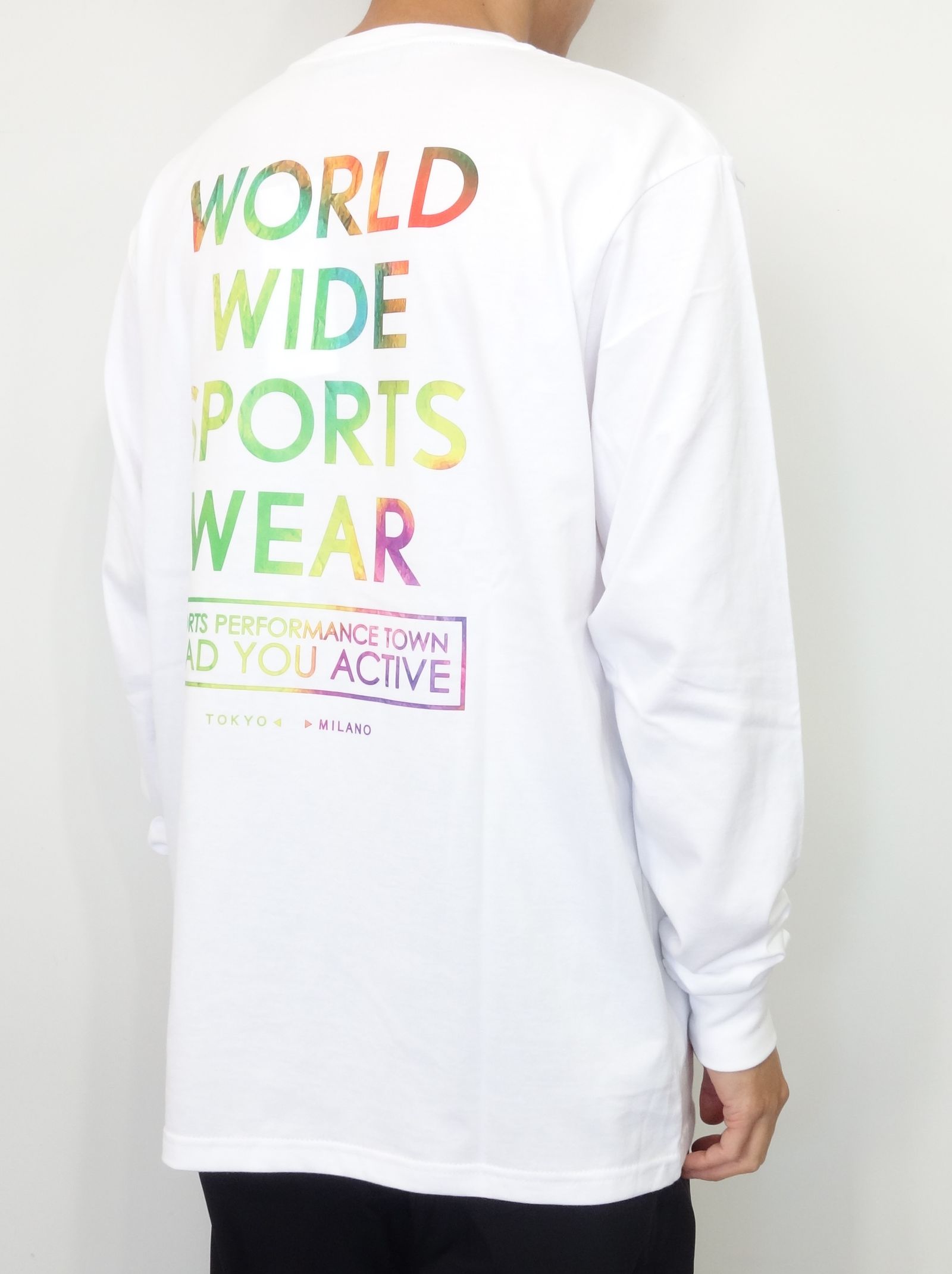 TIE DYE BOX LOGO L/S TEE / TNS1737J / ロングスリーブTシャツ