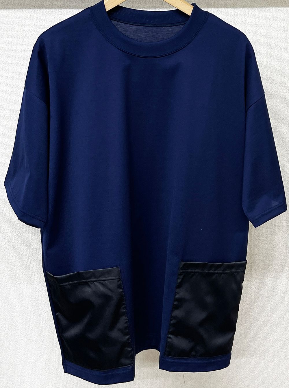 SIDE POCKET OVER TEE / RC28-T-005 / サイドポケットビッグTシャツ / ネイビー
