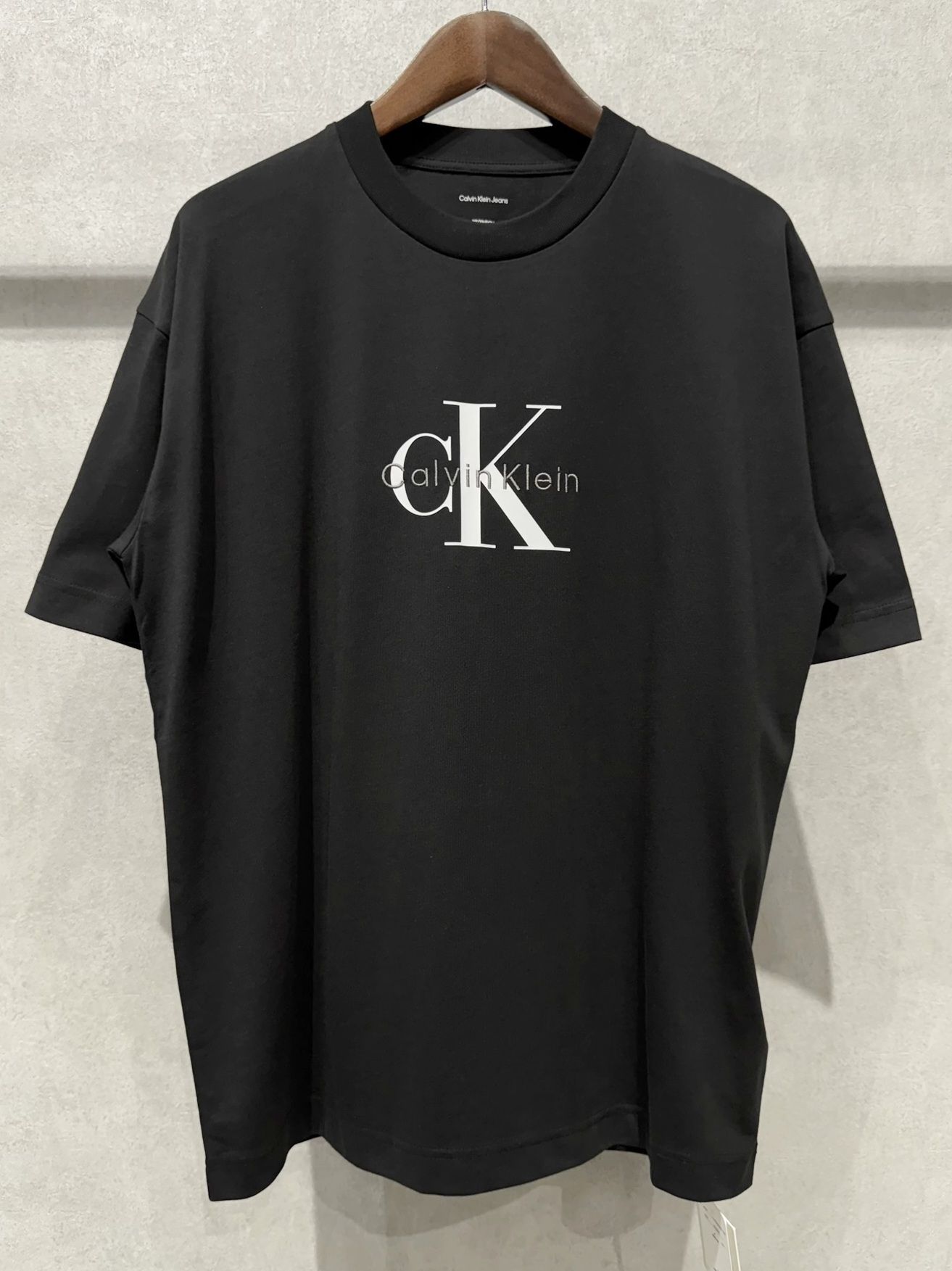 モノグラムオーバーサイズTシャツ / 4RAB823 / UB1(ブラック)