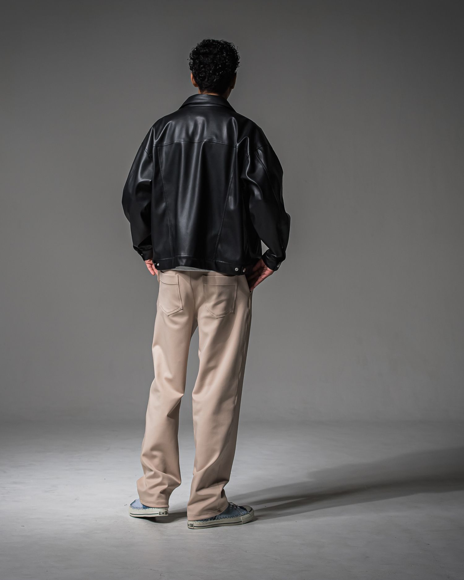 RESOUND CLOTHING - LEATHER OVER 3RD G / RC37-JK-006